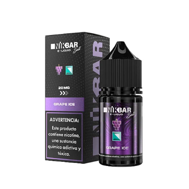 Nikbar Salt - Grape Ice - 30ML