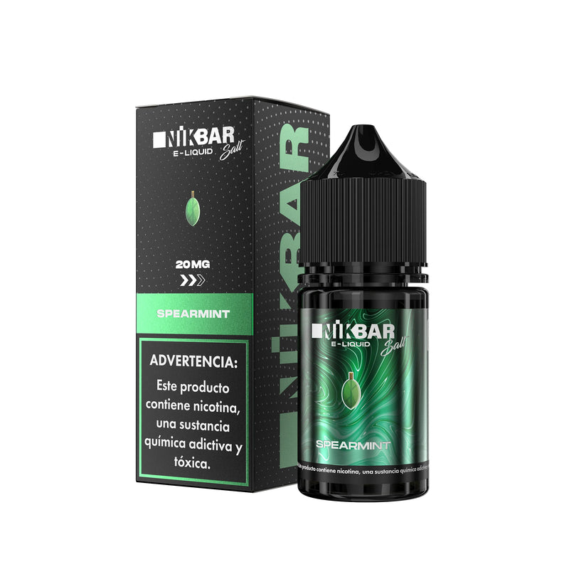 Nikbar Salt - Spearmint - 30ML